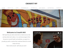 Tablet Screenshot of crossfitwv.com
